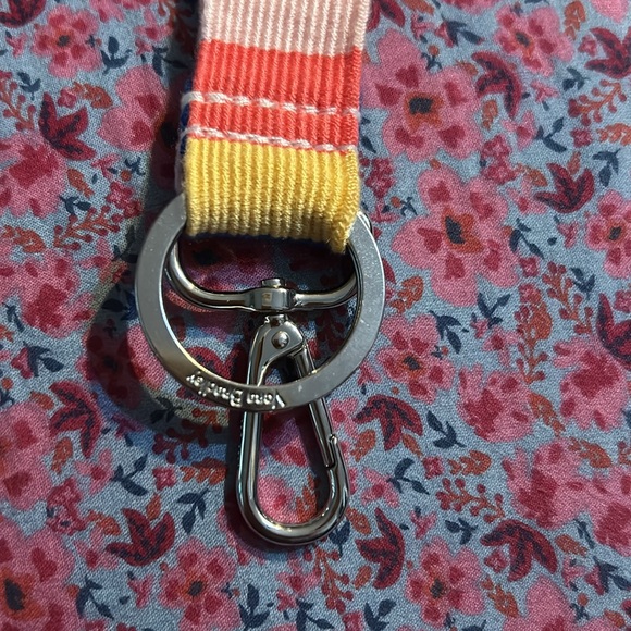 Vera Bradley Tropics Plaid Bundle Lanyard Zip ID All In One Crossbody - Picture 12 of 13